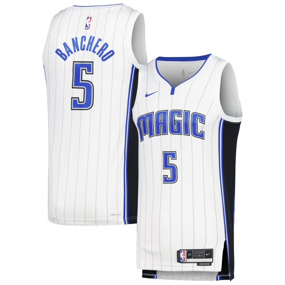 Paolo Banchero Orlando Magic Unisex Swingman Jersey - Association Edition - White-Pro Kit Vault | Brand New 26/27 Sports Jerseys